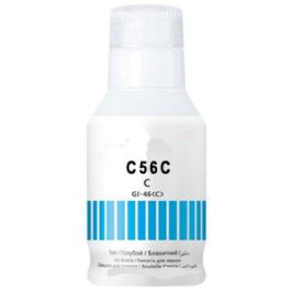 Bouteille d'encre compatible 4430C001 / GI-56 C Canon - cyan