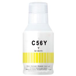 Bouteille d'encre compatible 4432C001 / GI-56 Y Canon - jaune