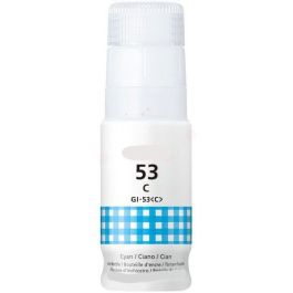 Bouteille d'encre compatible 4673C001 / GI-53 C Canon - cyan