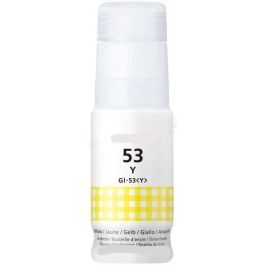 Bouteille d'encre compatible 4690C001 / GI-53 Y Canon - jaune