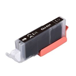 Cartouche compatible 6118C001 / CLI-531 BK Canon - noire