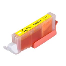 Cartouche compatible 6121C001 / CLI-531 Y Canon - jaune