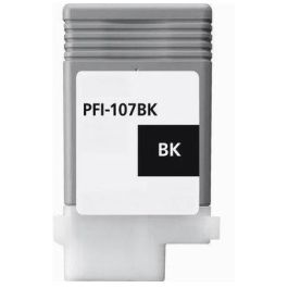 Cartouche compatible 6705B001 / PFI-107 BK Canon - noire