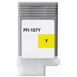Cartouche compatible 6708B001 / PFI-107 Y Canon - jaune