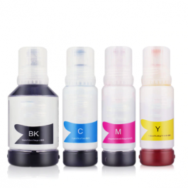 Bouteille d'encre compatible 102 / C13T03R640 Epson - Multipack 4 couleurs (BK,C,M,Y)