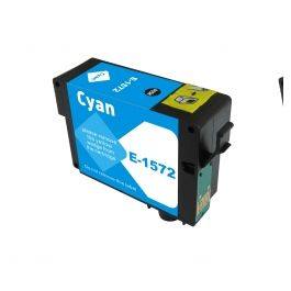 Cartouche compatible C13T15724010 / T1572 Epson - cyan