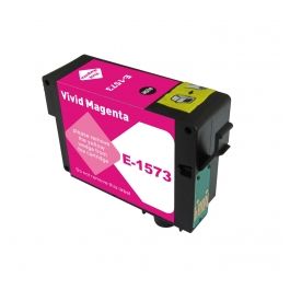 Cartouche compatible C13T15734010 / T1573 Epson - magenta