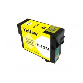 Cartouche compatible C13T15744010 / T1574 Epson - jaune