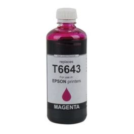 Bouteille d'encre compatible C13T664340 / 664 Epson - magenta