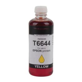 Bouteille d'encre compatible C13T664440 / 664 Epson - jaune