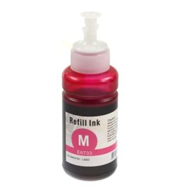 Bouteille d'encre compatible C13T67334A / T6733 Epson - magenta