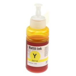 Bouteille d'encre compatible C13T67344A / T6734 Epson - jaune