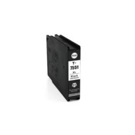 Cartouche compatible C13T755140 / T7551 Epson - noire