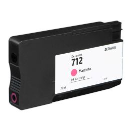 Cartouche compatible 3ED68A / 712 HP - magenta