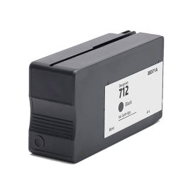 Cartouche compatible 3ED71A / 712 HP - noire