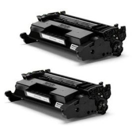 Toners compatibles 26X / CF226X HP - Pack x2  - noir