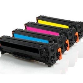 Toners compatibles 203X / CF540X-3 HP - Multipack 4 couleurs (BK,C,M,Y)
