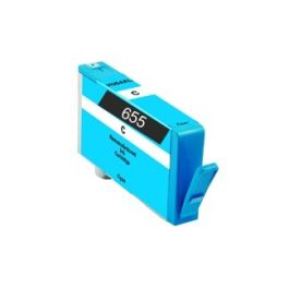 Cartouche compatible CZ110AE / 655 HP - cyan
