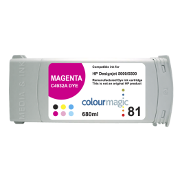 Cartouche compatible C4932A / 81 HP - magenta