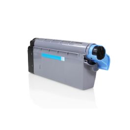 Toner compatible 44318607 OKI - cyan