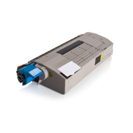 Toner compatible 45396301 OKI - jaune