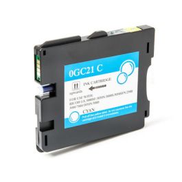 Cartouche compatible 405537 / GC-21 CH Ricoh - cyan