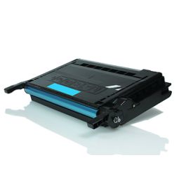 Toner compatible CLPC600AELS Samsung - cyan