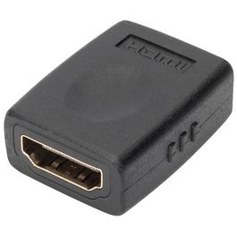 DIGITUS Adaptateur HDMI, fiches femelles HDMI-A, noir