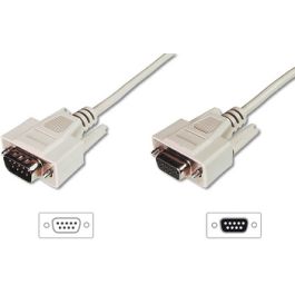 DIGITUS Câble 9 broches Sub-D, mâle - femelle, 10,0 m