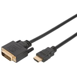 DIGITUS Câble d'adaptateur HDMI, HDMI-A - DVI, 2,0 m, noir