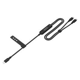 DIGITUS Câble de charge USB-C 2 en 1, 140 W, 1,8 m, noir