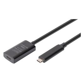 DIGITUS Câble de rallonge actif USB 3.2 Gen2, 5 m