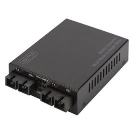DIGITUS Convertiseur média Gigabit Multimode vers Singlemode