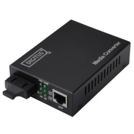 DIGITUS Convertisseur de média Gigabit Ethernet, SC/RJ45,
