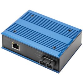 DIGITUS Convertisseur média industriel Gigabit RJ45, 0,5 km