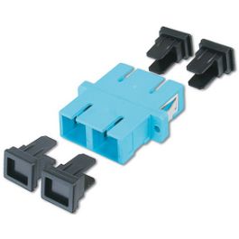DIGITUS Coupleur fibre optique, SC-SC, Duplex, Multimode OM4