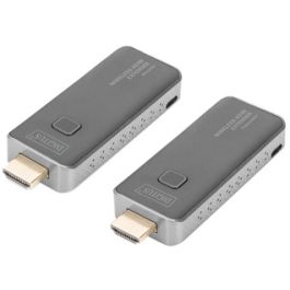 DIGITUS Kit d'extension sans fil HDMI, 50 m, noir