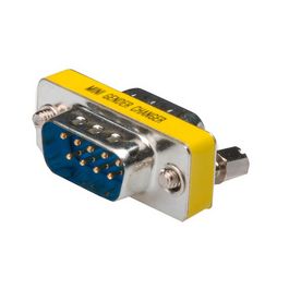 DIGITUS Mini changeur de genre, 9 broches Sub-D, mâles