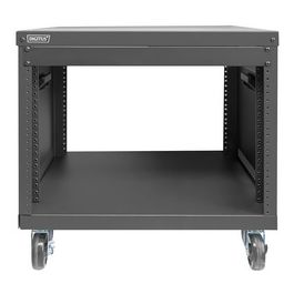 DIGITUS Monture universelle 19", avec roulettes, 8 U, noir