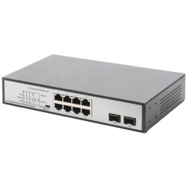 DIGITUS Switch Gigabit PoE 19", 8 ports, Unmanaged