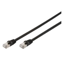 DIGITUS câble Patch outdoor, cat. 6, S/FTP,  1,0 m, noir