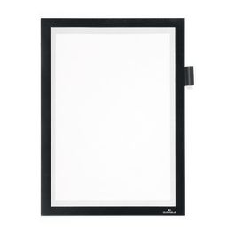 DURABLE Cadre d'affichage DURAFRAME MAGNETIC NOTE, A4, noir
