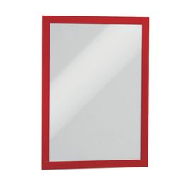 DURABLE Cadre d'affichage magnétique DURAFRAME, A4, rouge