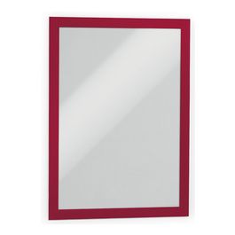 DURABLE Cadre d'affichage magnétique DURAFRAME, A4, rouge