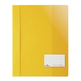 DURABLE Chemise à lamelle extra large, A4+, PVC, jaune
