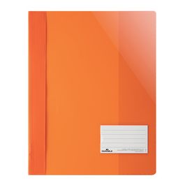 DURABLE Chemise à lamelle extra large, A4+, PVC, orange