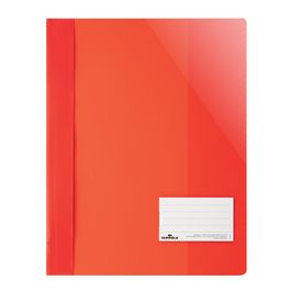 DURABLE Chemise à lamelle extra large, A4+, PVC, rouge