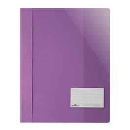 DURABLE Chemise à lamelle extra large, A4+, PVC, violet