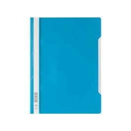 DURABLE Chemise à lamelle, A4, en film PP, bleu