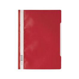 DURABLE Chemise à lamelle, A4, en film PP, rouge